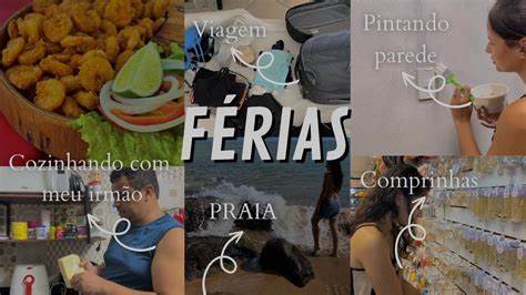 UMA SEMANA COMIGO de férias viagem praia comprinhas YouTube