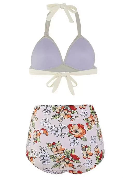 Buy LYCKA BHS1014 European Lady Bikini Swimwear White Online ZALORA