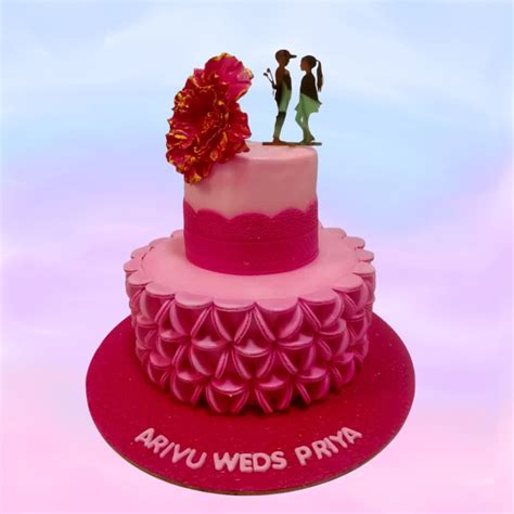 Bride To Be Elegant Cakes By Cake Square Chennai Premium Cakes Chennai Express Delivery