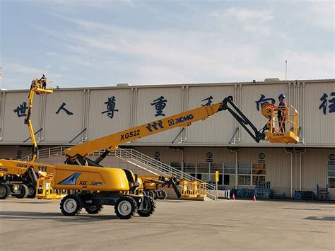 XCMG Official 22m Boom Lift Telescopic Aerial Work XGS22 For Sale MACHMALL