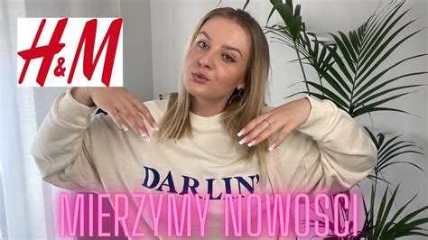 HAUL NOWOŚCI H M MIERZYMY YouTube