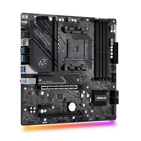 Placa M E Asrock B M Pg Riptide Chipset B Amd Am Matx Ddr