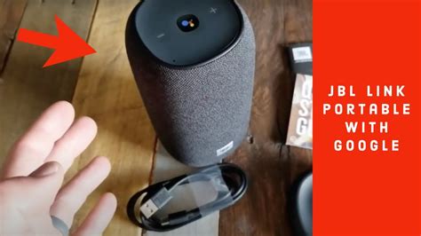 JBL Link Portable With Google Assistant Unboxing Review And Setup