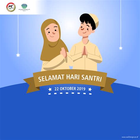 Kumpulan Gambar Ucapan Hari Santri 2020 Blog Paperpla
