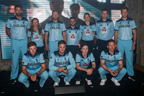 England players pose in the new World Cup kit | ESPNcricinfo.com