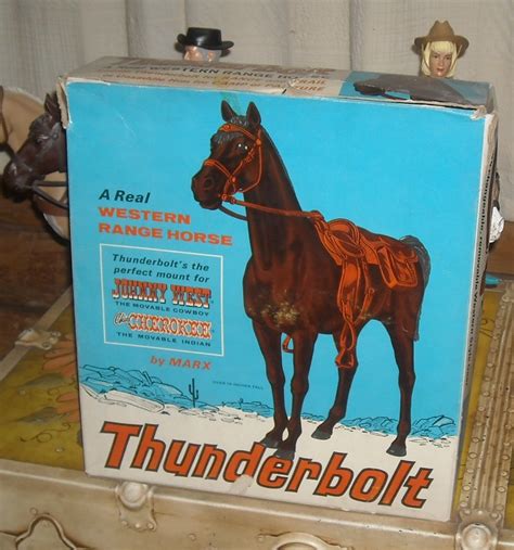 Thunderbolt The Western Range Horse Johnny West Collectors Weekly