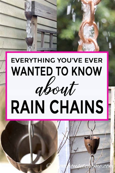 What Is A Rain Chain And How Does It Work Artofit