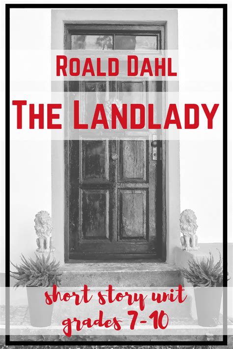 √ Roald Dahl The Landlady Story