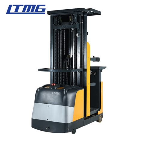 New Electric Kg Ltmg China Forklift Warehouse Order Truck Narrow