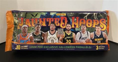 New Sealed Panini Nba Haunted Hoops Packs Cards Ebay