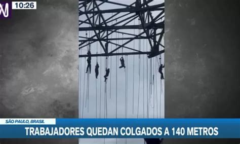 Brasil Obrero Muri Tras Caer De Una Altura De Metros Canal N