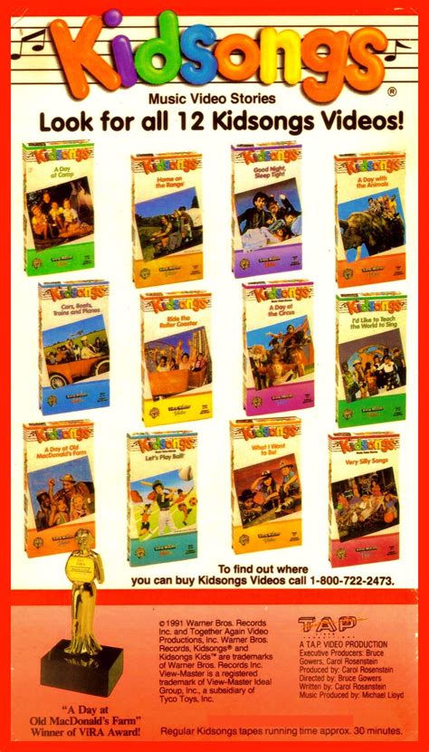 Kidsongs A Day At Old Macdonalds Farm