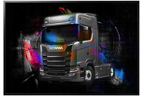 Mega Obraz Metry P Tno Tir Scania Ci Gnik Xponp Cena