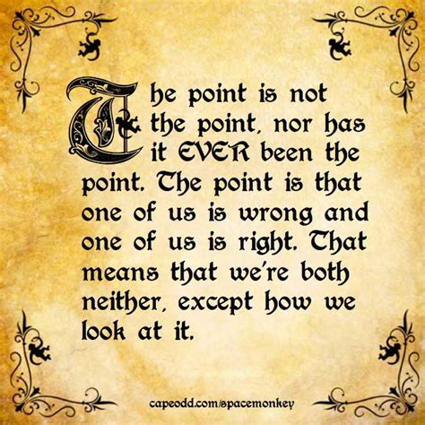 The Point: The Relativity of Perspective - Cape Odd 