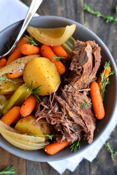 Beef Pot Roast Garnish Glaze