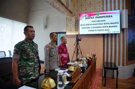 Selamat Datang Di Pemerintah Kota Madiun Gelar Paripurna Bersama