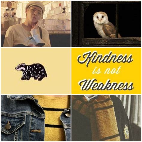 Aesthetic Of Hufflepuff Taehyung Hogwarts Hwarang Taehyung