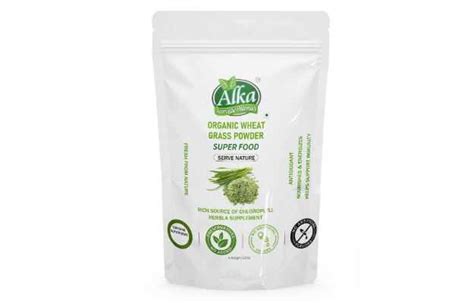 Alka Ayurvedic Pharmacy Organic Wheat Grass Powder In Hindi