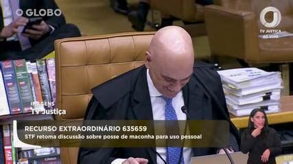 Dino brinca rouquidão de Moraes durante julgamento sobre maconha no