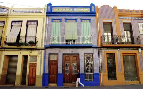 Quartier Caba Al Valencia Barrio Cabanyal Canyamelar