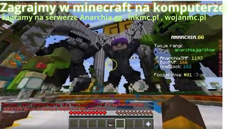 Gramy W Minecraft Na Komputerze Zagra Em Za Serwerach I Na Trybie