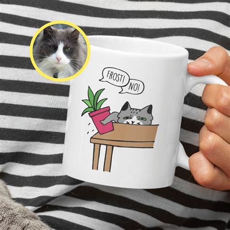 Custom Cat Mug Personalized Cat Mug Funny Cat Mug Gift for | Etsy