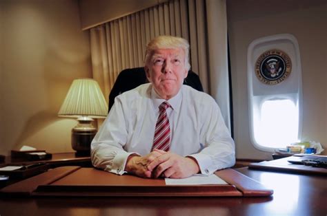 Trump says Air Force One is a ‘great plane’ on first flight as president