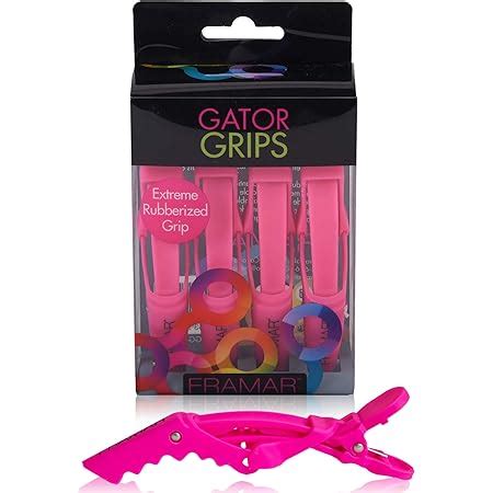 Amazon Framar Pastel Alligator Hair Clips Pack Professional