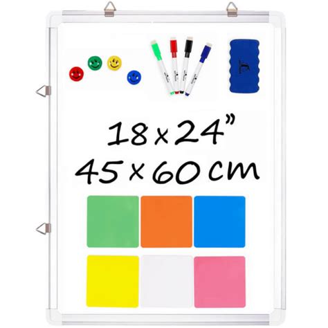 Whiteboard Various Sizes With Magnetic Labels Navy Penguin