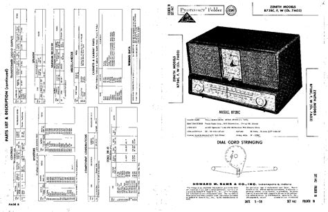 Zenith 728c Chassis 7a03 Service Data Service Manual Download Schematics Eeprom Repair Info