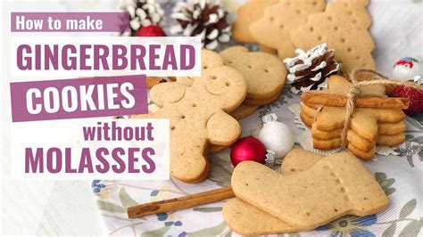 Gingerbread Cookie Recipe Without Molasses