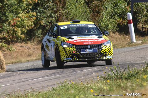 Taveneau Sam Boyer Pauline Peugeot Rally Rallye R Gional Des