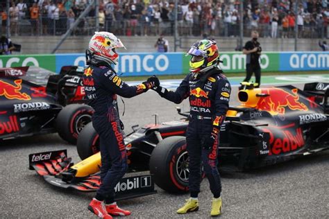 Verstappen y Checo Pérez logran doble podio para Red Bull en EU ORO