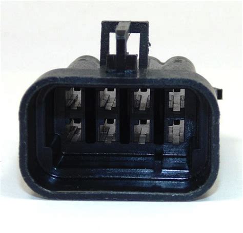 8 Way Delphi Metri Pack 150 Connector Male Black Automotiveconnectors