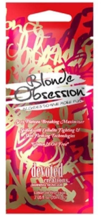 Blonde Obsession Tanning Lotion By Devoted Creations Packet