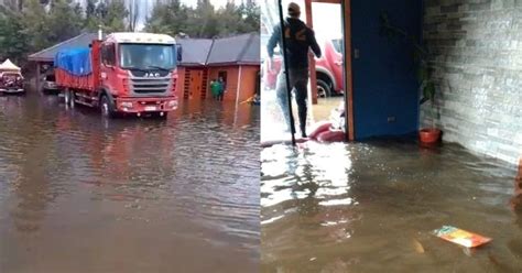 Al menos cinco viviendas afectadas tras inundación en Los Ángeles El