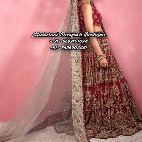 Lehenga Design Party Wear Maharani Designer Boutique