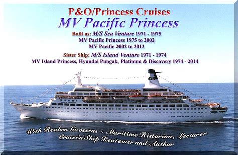 Mv Sea Venture Pacific Princess Pacific