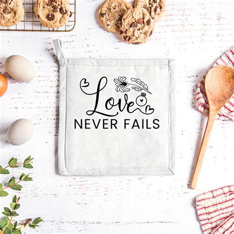 Love Never Fails Graphic Glowforge Shop