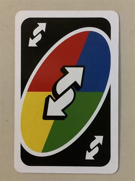 Uno Reverse Card