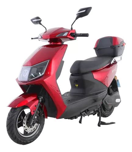 Moto Electrica TaiLG Modelo E5 Homologada Color Rojo MercadoLibre