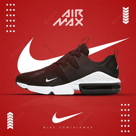 Loja Tênis Nike Air Max Social Media Psd Editável Download Designi