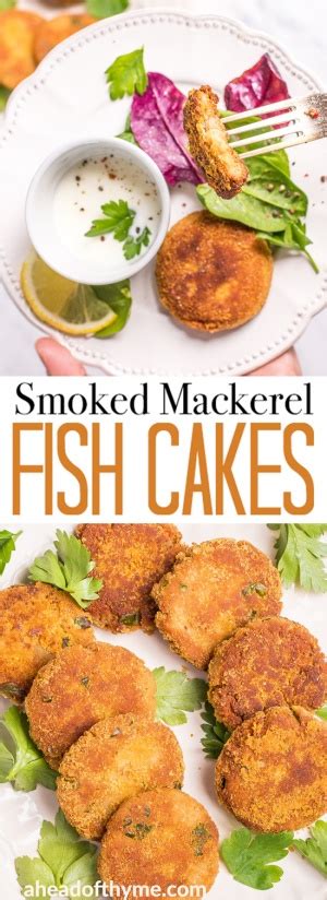 Smoked Mackerel Fish Cakes - Ahead of Thyme