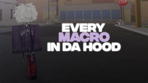 EVERY MACRO IN DA HOOD - YouTube