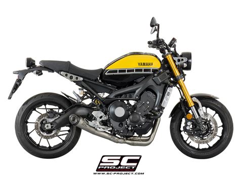 SC Project Exhaust Yamaha XSR 900 Full System 3 1 Conic Silencer