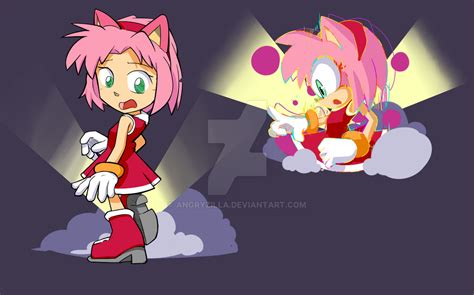 Human Amy Rose By Angryzilla On Deviantart