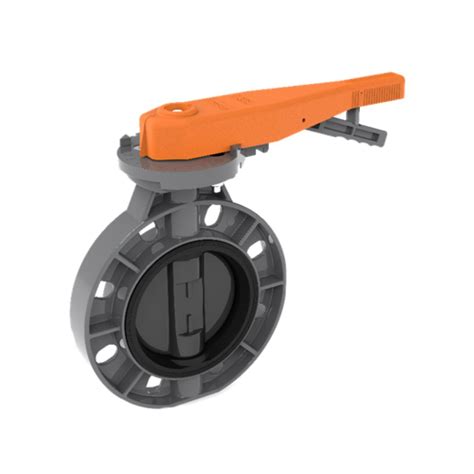 Plastic Wafer Type Butterfly Valve