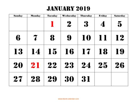 Microsoft Word 2019 Monthly Calendar Template Datevere