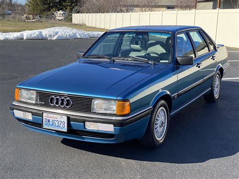 No Reserve 1986 Audi 4000 Cs Quattro 5 Speed For Sale On Bat Auctions