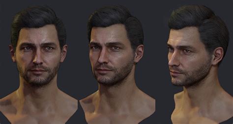 Male Face 3d Wip By Ui Joo Moon Zbrushtuts